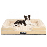 Wn's Day orthopedic bed with large egg crate foam supports joints during naps