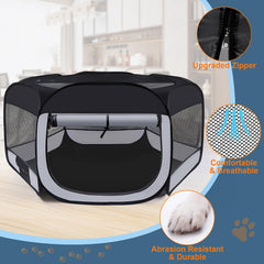 Wn's Day portable foldable pet pen with carry bag for travel