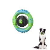 Juguete wodifer con diseño de volante indestructible para perros fuertes y activos