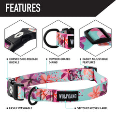 Wolfgang adjustable fit collar demonstrates secure comfortable daily wear