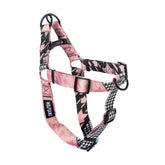 Wolfgang Man & Beast Heavy Duty harness closeup reveals rugged webbing for daily walks.