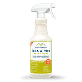 Wondercide lemongrass spray bottle for easy application and pet-safe protection.