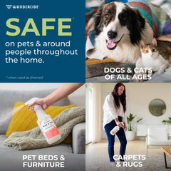 Wondercide peppermint scent freshens rooms while helping deter pests.