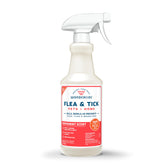 Wondercide peppermint spray bottle for pets supports natural flea and tick prevention.
