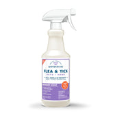 Wondercide rosemary spray bottle prepared for pet-safe pest control.