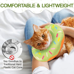 WONONE soft fabric collar during grooming supports nail trims and care.