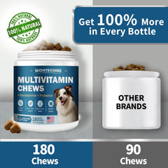 WONTECHMI krill oil enriched chews for skin and coat vitality