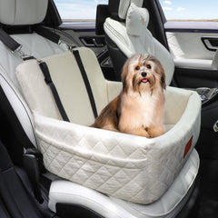 Wooaidagg dog car seat anti-slip bottom keeps dogs secure