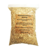 Wood Smith USA Premium Pine Bedding 16 Qt bag front with soft pine shavings for pet comfort