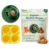 WOOF Pupsicle toy for enrichment keeps XL dogs engaged during play