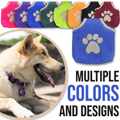 Woofhoof Dog Tag Silencer four-tags-capacity fits up to four IDs