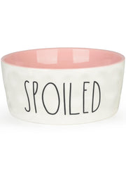 WoofinPets 70oz ceramic dog bowl with 8-inch diameter for large dogs' meals