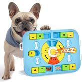WOOFOOW dog puzzle toy Level 4 close-up shows interactive design for smarter play.