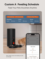 WOPET two pets meal splitter prevents sharing conflicts at mealtimes