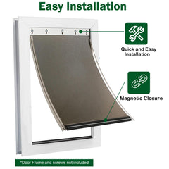 Wordcam durable weather resistant flap withstands cold and repeated use without warping.