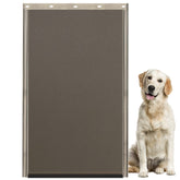 Wordcam large dog door flap in elastic TPU for durable flexibility and smooth passage.