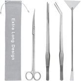 WORFACE aquarium aquascape tools kit spatula close-up for sand leveling and substrate smoothing.