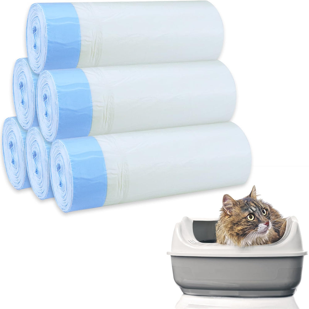 WORFACE cat litter liner 120-count bulk pack supports monthly maintenance and tidy waste management.