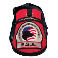 WORKINGSERVICEDOG vest mesh panel close-up conveys cooling airflow and lightweight feel.