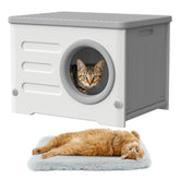 WOWOTOZN weatherproof-cat-house-outdoor image showing durable shelter for all seasons.
