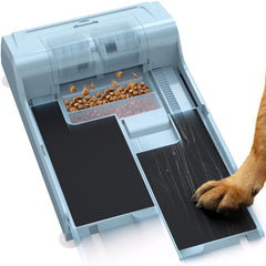 Wowwoof Pet blue dog nail file toy front view highlighting enrichment