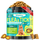 Woyamay bottle pouring chews for daily flea prevention