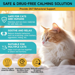 Woyamay cat diffuser ready-to-use setup for quick calming