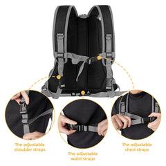 WOYYHO carrier includes safety leash clip to prevent pet escape during travel