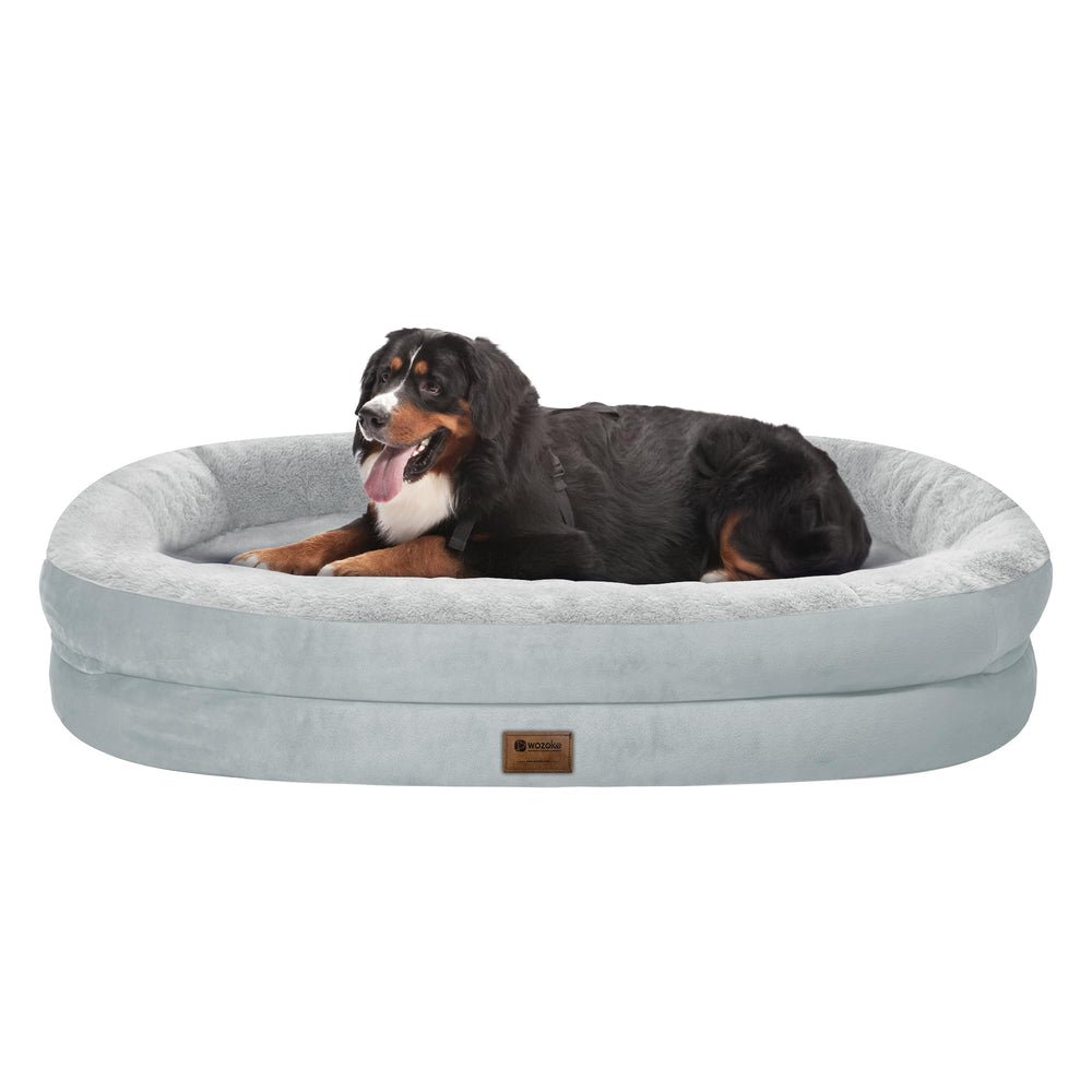WOZOKE orthopedic dog bed with cooling foam for cooling comfort