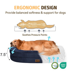 WOZOKE waterproof layer protects the bed from spills and accidents.