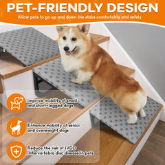 wpvpaw dog ramp foam surface cushions joints during ascent