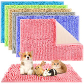 WRINGKIT guinea pig mats color pack demonstrates six colors for easy rotation and cleanliness.