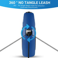 WRSOMIT 360 no-tangle design keeps retraction smooth during dogs’ exploration.