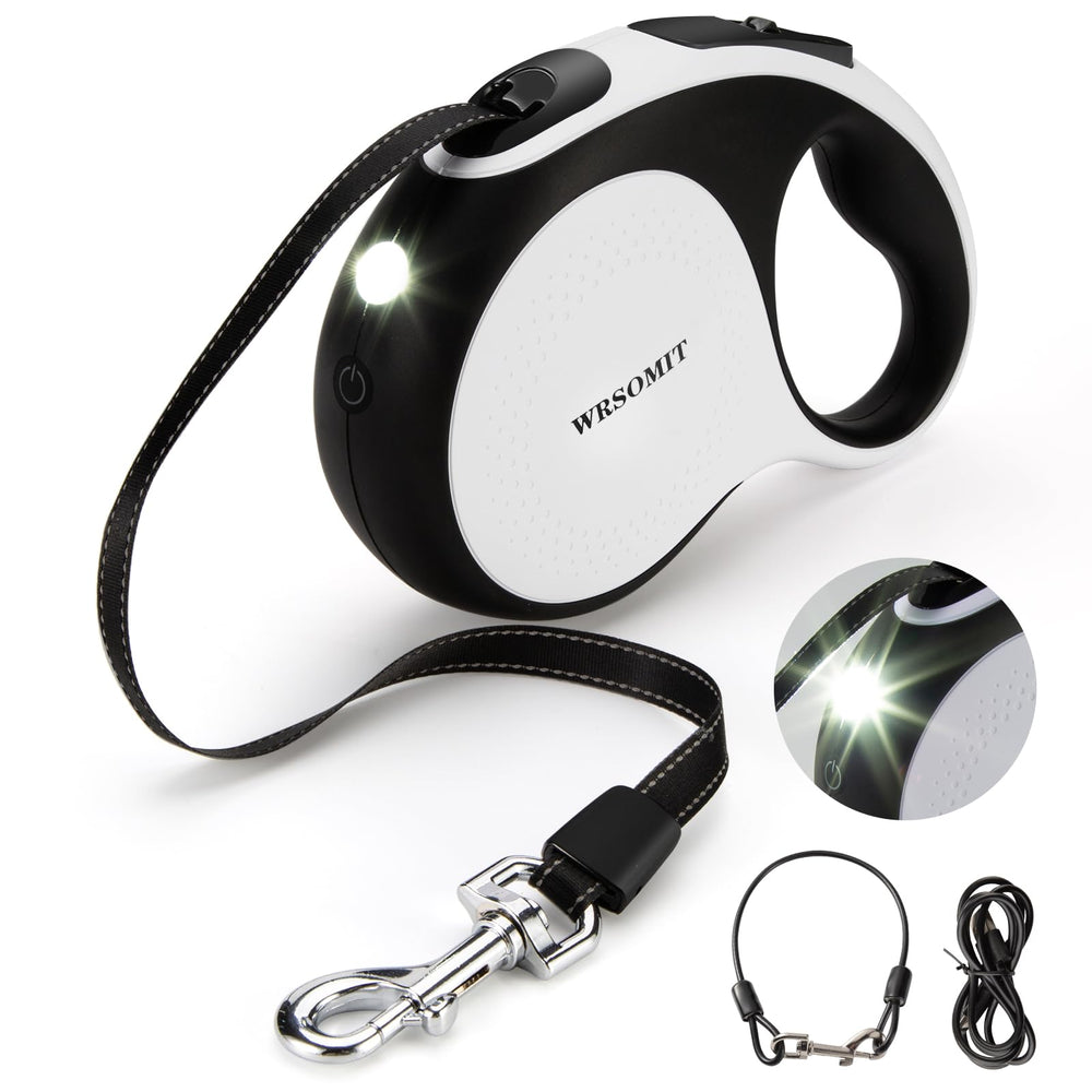 WRSOMIT retractable dog leash 16ft in action for controlled walks