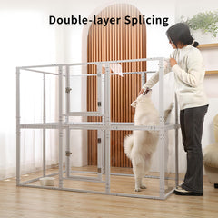WSHPY 8-panel design with easy-assembly joints for quick setup in any room.