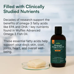Wuffes Advanced Omega-3 dog joint flexibility for active adventures