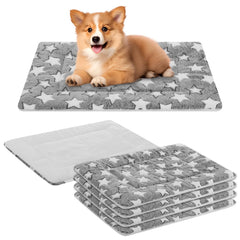 Wutfuooo dog bed mat 4-pack portable crate pads for travel naps