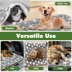 Wutfuooo dog pad linen-side offers breathable cooling for warm days