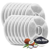 WWVVPET cat water fountain filters 16-pack replaceable for cleaner, fresher water.