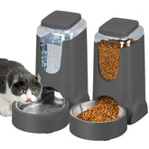 WyfKyd 2-pack automatic cat feeder for hands-free feeding
