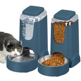 WyfKyd 2-Pack automatic feeder front view enables hands-free feeding for busy households.