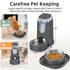 WyfKyd stainless food bowl with detachable bottom is easy to clean