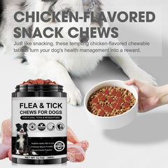 Xaninp chicken-flavor soft chews highlight tasty wellness support your dog will enjoy.
