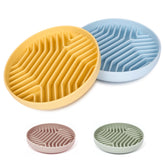XAQMHSW slow-feeder dog bowls 2pcs promote paced meals to curb gulping.