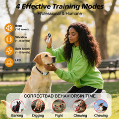 Xavbrysw remote training system setup with handheld controller and collar