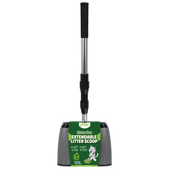 XBX stainless steel litter scoop with wide sift holes for efficient clump lifting