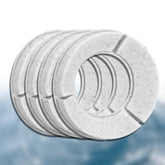 Xetino filter 4-pack packaging ready to replace in no-spill dog bowls for fresher water