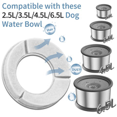 Xetino ion-exchange resin detail illustrating heavy-metal filtration in bowls