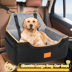 XIEEAOZEE dog car seat side pockets store treats and toys