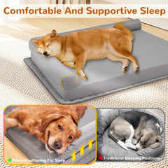 Xihan Chew-Proof Dog Bed Removable Cover for easy machine washing.
